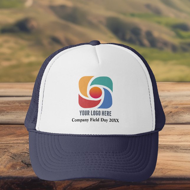 Customisable Business Logo Company Marketing Trucker Hat (Creator Uploaded)