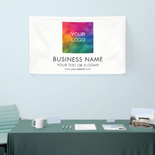 Customisable Business Logo Template Modern Elegant Banner