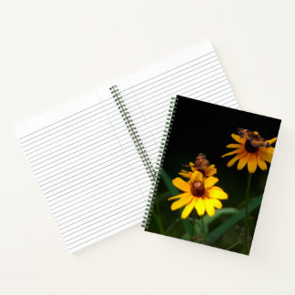 Customisable Butterflies and Wildflowers Notebook 
