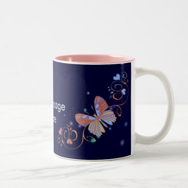 Customisable Butterfly Birthday Mugs (Right)