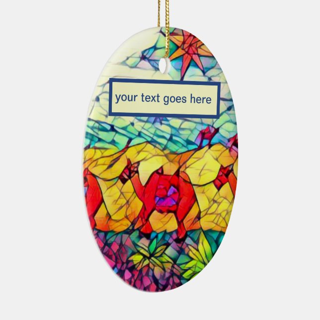 Customisable Camels, Gifts & Three Wise Men Ceramic Ornament (Right)