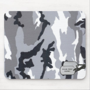 Customisable camouflage mouse pad
