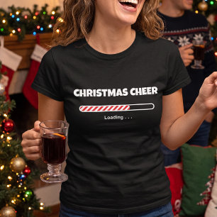 Customisable Candy Cane Loading Bar - Christmas T-Shirt