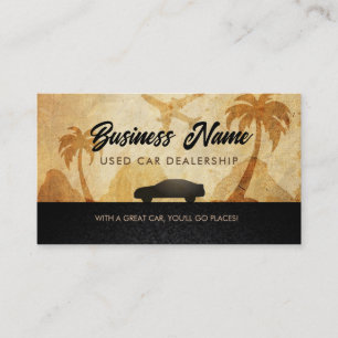 Customisable Car Business Cards