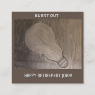 Customisable Card - For Retirement or Any Occasion