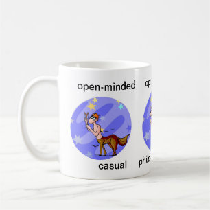 Customisable Cartoon Sagittarius Centaur Traits Co Coffee Mug