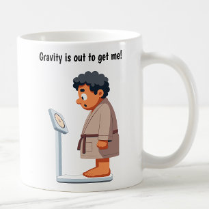 Customisable Cartoon Weight Scale Coffee Mug