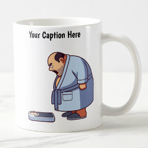 Customisable Cartoon Weight Scale Coffee Mug