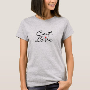 Customisable Cat Mum Cat Love Unisex Kid's Womens  T-Shirt