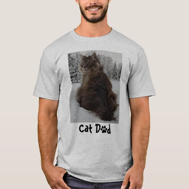 Customisable Cat T-Shirt (Front)