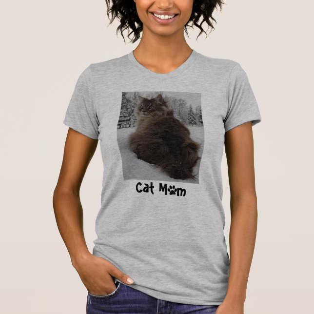 Customisable Cat T-Shirt (Front)