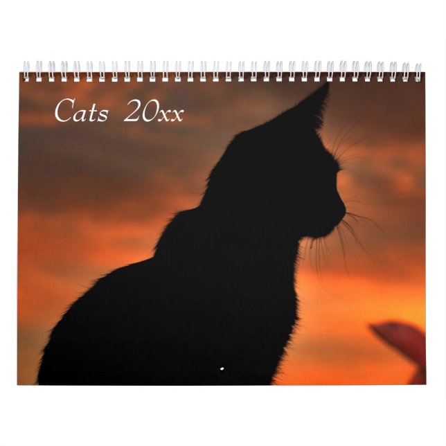 Customisable  Cats Calendar (Cover)