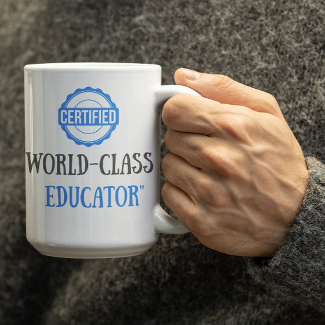 Customisable Certified Educator Coffee Mug (Creator Uploaded)