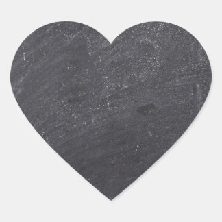 Customisable Chalkboard Background Heart Sticker