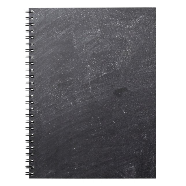 Customisable Chalkboard Background Notebook (Front)