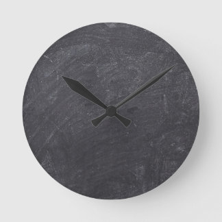 Customisable Chalkboard Base Round Clock