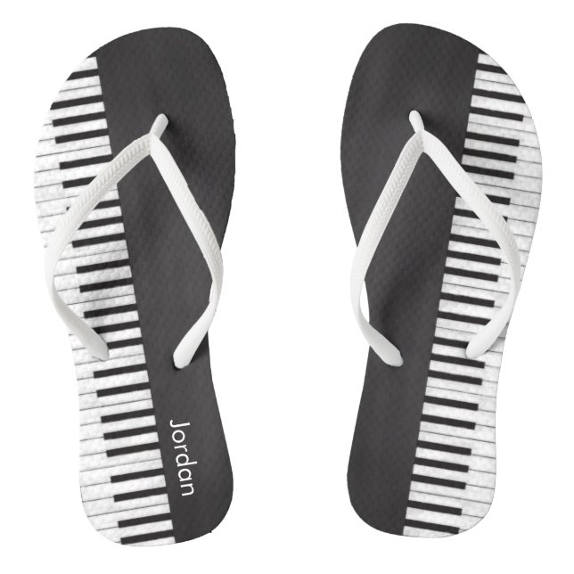 Customisable Chalkboard Keyboard Thongs (Footbed)
