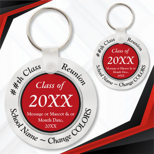 Customisable Cheap Class Reunion Souvenirs Reunion Key Ring
