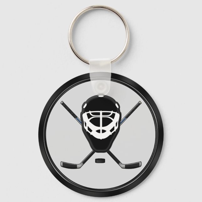 Customisable Cheap Hockey Gifts Hockey Keychains (Front)
