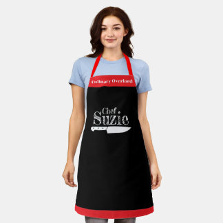 Customisable Chef Name Apron - Personalised!