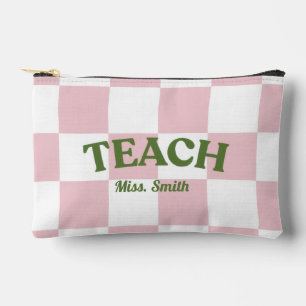 Customisable Chequered Teach Pouch