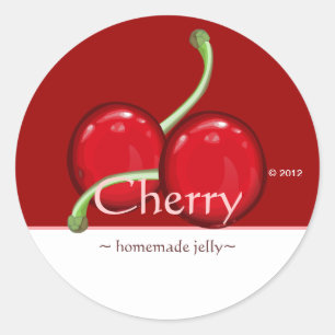 Customisable Cherry Stickers