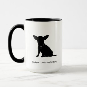 Customisable Chihuahua Yin Yang Coffee Mug