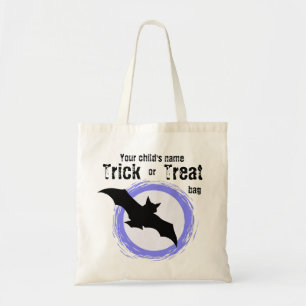Customisable Child's Trick or Treat Bat Bag