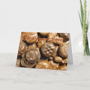 Customisable Chocolate Card