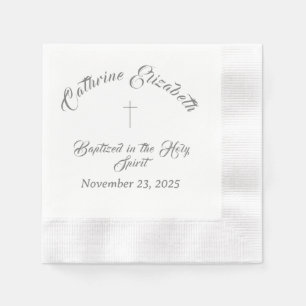 Customisable Christening/Baptism  Napkin