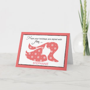 Customisable Christmas Card Customer Appreciation