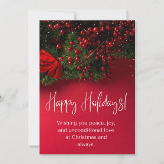 Customisable Christmas card design 11
