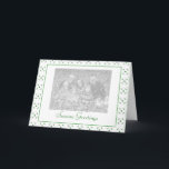 Customisable Christmas/Hanukkah Photo - Customised Holiday Card<br><div class="desc">Customisable christmas card that you can add your own photo to. You can also add your own text.</div>