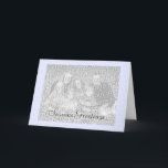 Customisable Christmas/Hanukkah Photo - Customised Holiday Card<br><div class="desc">Customisable christmas card that you can add your own photo to. You can also add your own text.</div>