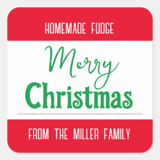 Customisable Christmas Label HM001_22sqv3