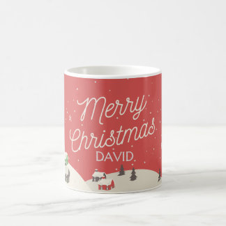 Customisable christmas mug
