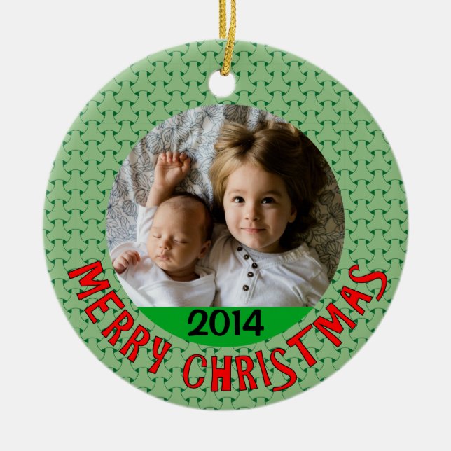 Customisable Christmas Ornament (Front)