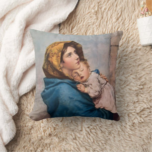Customisable Christmas Throw Pillow