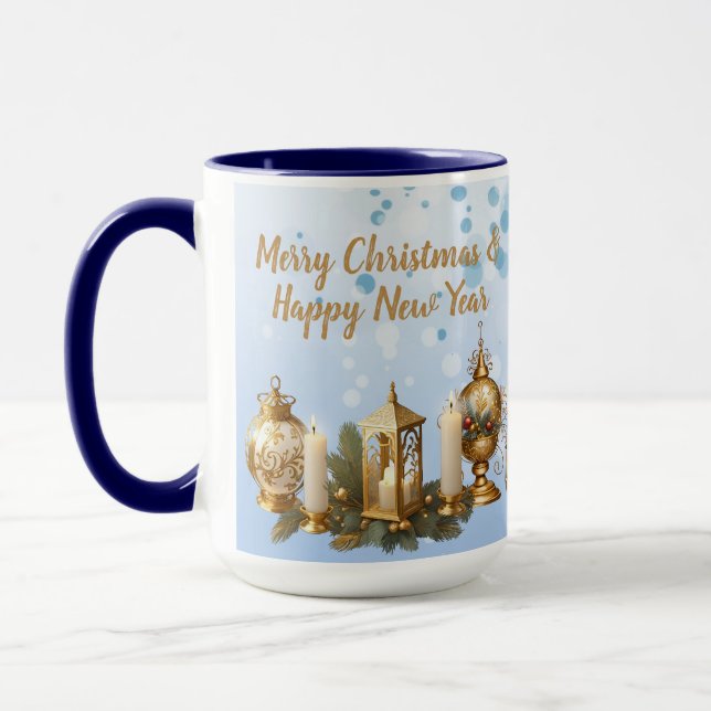 Customisable Christmas wish Mug (Left)