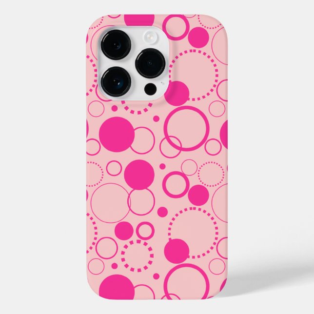 Customisable Circles & Dots Case-Mate iPhone Case (Back)