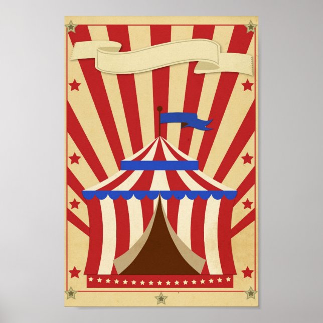 Customisable Circus Poster (Front)