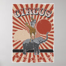 Customisable Circus Poster