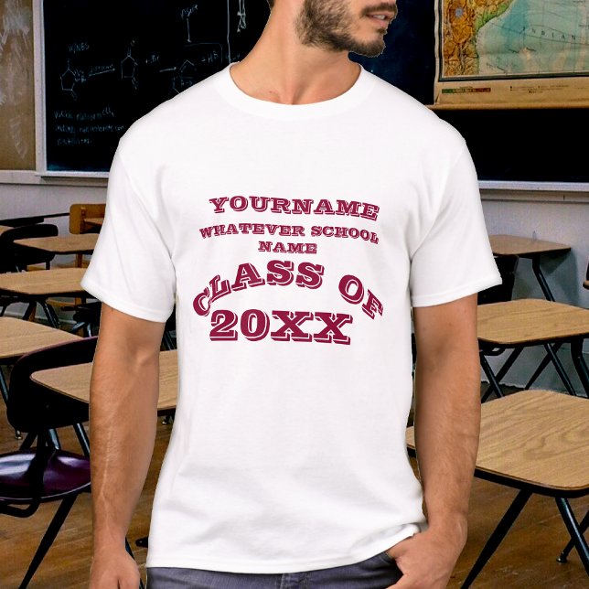 Customisable Class Of Shirts (Creator Uploaded)