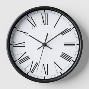 Customisable Classic Roman Numeral Clock