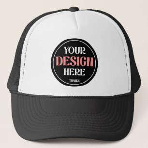 Customisable, clean, stylish & sophisticated  trucker hat