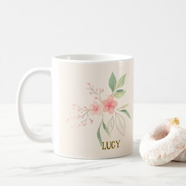 Customisable Coffee Mug | Perfect Gift  (With Donut)