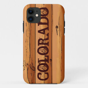 Customisable Colorado wooden iphone 5 case