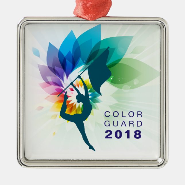 Customisable Colour Guard Ornament (Front)
