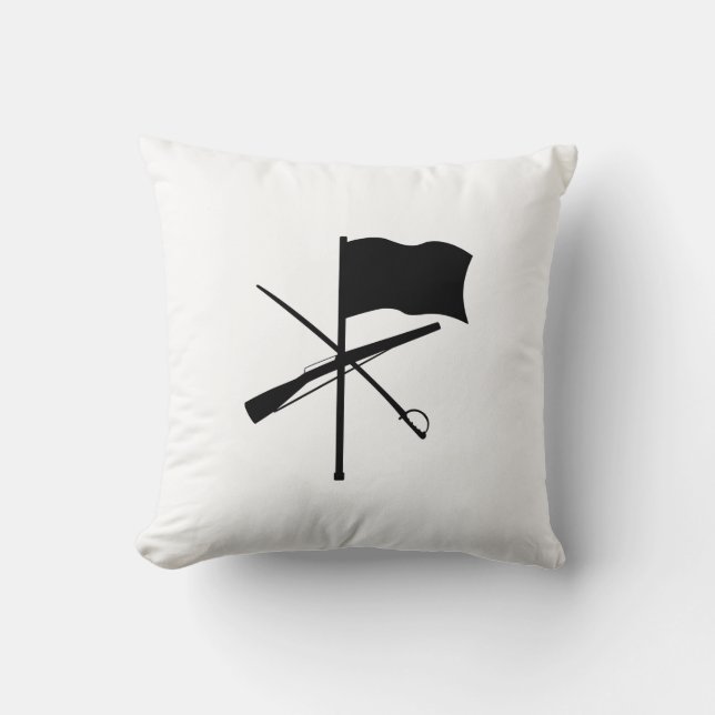 Customisable Colour Guard Throw Pillow (Front)