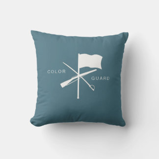 Customisable Colour Guard Throw Pillow